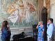 La consegna delle audioguide al Castello di Somma Lombardo