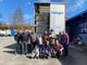 VIDEO E FOTO. Partito da Ternate in direzione Ucraina un Tir carico di solidarietà
