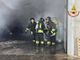 FOTO. Incendio in una ditta chimica a Uboldo, in azione i vigili del fuoco