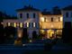 Villa Panza a Varese. Sotto, Villa Della Porta Bozzolo