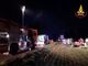 Auto si ribalta nella notte a Gorla Maggiore