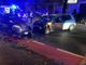 FOTO - Impatto frontale a Busto Arsizio, tre i feriti