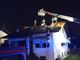 I vigili del fuoco sul posto