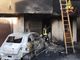 Auto e moto in fiamme a Lonate Pozzolo: due persone tra cui un disabile intossicate
