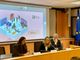 L'assessora Francesca Caruso in mezzo a Sabrina Sammuri e Mario Visconti