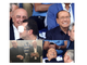 Sopra, Berlusconi e Galliani nella foto di Daniele Belosio. Sotto, un'altra immagine in tribuna e la visita al Pro Patria Museum