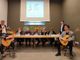Nelle foto: alcuni momenti della conferenza stampa a cui hanno presenziato i Consiglieri Regionali Paolo Bongioanni e Matteo Gagliasso, il Sindaco di Pamparato Franco Borgna, la Consigliera Comunale di Cuneo Carla Isoardi, il Presidente dell'ATL del Cuneese Mauro Bernardi insieme ai Vice Presidenti Gabriella Giordano e Rocco Pulitanò