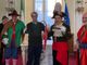 La consegna delle chiavi della città al Re Bosino in una edizione precedente del Carnevale di Varese