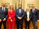 Da sinistra, Mirco Carloni, Maria Chiara Gadda, Andrea Rossi, Maria Cristina Caretta e Raffaele Nevi