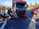 FOTO Lonate Pozzolo, incidente sulla statale 336 diramazione: elisoccorso in volo, grave un uomo