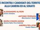 Aime incontra i candidati del territorio: confronto all'americana in piazza Monte Grappa