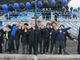 Alcuni dei piccoli nerazzurri a tifare per la prima squadra nel giorno della promozione in Eccellenza (foto tratta dal profilo Facebook ufficiale della Solbiatese)
