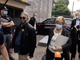 Il procuratore della Repubblica di Verbania Olimpia Bossi  entra in carcere per gli interrogatori di garanzia dei tre fermati dopo la strage del Mottarone