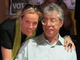 Paola Reguzzoni in una foto con Umberto Bossi postata su Facebook