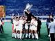 Foto dalla pagina del Milan. A lato, Franco Castiglioni