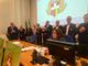 Renzo Oldani e i soci della Binda nella serata dei ringraziamenti a Villa Recalcati