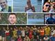 L'allenatore varesino Stefano Galante, il primo da sinistra in cima al collage, e alcuni dei ragazzi e degli adulti che superano ogni limite grazie allo sport e a Oxygen Triathlon