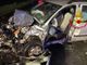 Le immagini dell'incidente stradale avvenuto ad Abbiategrasso
