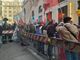 La manifestazione dei lavoratori Beko a Roma