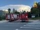 Incendio in un'azienda agricola di Gornate Olona, in azione i vigili del fuoco