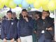 FOTO. I figli di Gigi Riva a Leggiuno per l'intitolazione del campo sportivo al loro grande papà campione: «Legame indissolubile, indimenticabili le partitelle all'oratorio di San Primo»