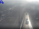 La coda vista dalla webcam di Autostrade
