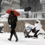 Maltempo oggi sull'Italia, vento piogge e neve in collina: allerta rossa in Abruzzo e arancione in tre regioni