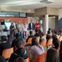 Gli studenti con i rappresentanti Sap