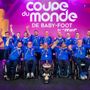 Gli azzurri del calcio balilla paralimpico in Spagna per difendere il titolo mondiale