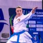 Roberta Dominici in gara con la nazionale