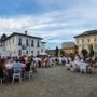 La cena in piazza Vittorio Emanuele dello scorso anno