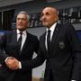 Gravina e Spalletti, non è finita bene (foto dal profilo Facebook ufficiale della Figc)