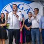 Lega, Salvini incontra i militanti a Gallarate