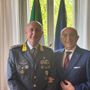 Il comandante provinciale della Guardia di Finanza di Varese Giuseppe Coppola con il Prefetto Salvatore Pasquariello