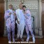 Una delle storie Instagram della moglie di Max Pezzali sui due designer scomparsi