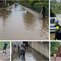Interventi in particolare nel nord della provincia e in Valceresio per liberare strade e case dall'acqua e dalle piante cadute (foto Corpo Volontari di Protezione Civile - Nucleo Mobile di Pronto Intervento)