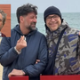 Mario Paglino e Gianni Grossi e, nel riquadro, il vicesindaco di Gallarate Rocco Longobardi