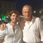 Marco Palamone (a sinistra) con il sindaco Emanuele Antonelli