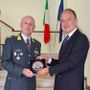 Il nuovo comandante provinciale delle Fiamme Gialle Coppola in visita all'Ufficio delle Dogane
