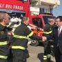 Candiani in visita ai vigili del fuoco di Varese: «Carenza di personale, ne parlerò al Ministero»