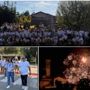 VIDEO.  Cento anni di noi: in marcia, poi i fuochi «per la nostra scuola amatissima»