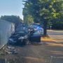 Un incidente su viale Boccaccio, vicino a via Burattana, uno degli incroci su cui si intende intervenire