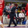 Super prestazione, e un punto conquistato, per la Uyba di coach Barbolini e delle ottime Obossa e Eckl (foto Galbiati)
