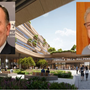 Il render del Grande Ospedale della Malpensa. Nei riquadri, Ferrazzi (a sinistra) e Maggioni Il render del Grande Ospedale della Malpensa. Nei riquadri, Ferrazzi (a sinistra) e Maggioni