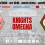 Knights-Omegna, sfida playoff: in palio punti pesanti per stare nel treno delle prime sei