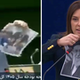 Deputato iraniano strappa la foto di politici europei. C’è anche Tovaglieri