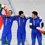 Pattinaggio velocità, Italia d’oro nell’inseguimento a squadre: rivincita sugli Usa vent’anni dopo Torino Pattinaggio velocità, Italia d’oro nell’inseguimento a squadre: rivincita sugli Usa vent’anni dopo Torino
