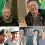 Antonio Raimondi con Umberto Bossi, sotto un giovanissimo Fausto Bossi e la foto condivisa da Giorgio Mariani