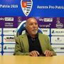 Sandro Turotti oggi in sala stampa dello stadio Carlo Speroni
