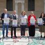 La presentazione della serata a Palazzo Gilardoni